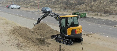 Nieuwe 3.5 ton’s minikraan in gebruik genomen Nieuwe 3.5 ton’s minikraan in gebruik genomen